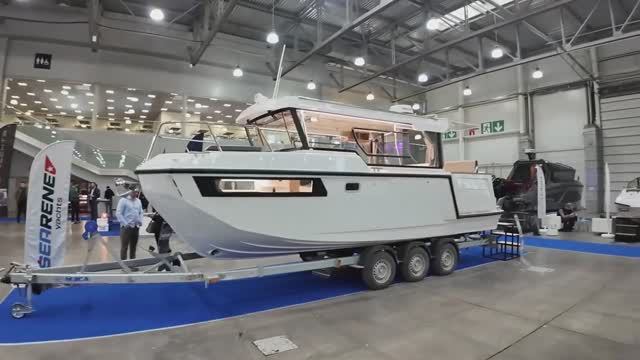 Обзор SEARENE 745 CABIN! В этой яхте есть всё! Сделано в РФ! Москва 2024 год